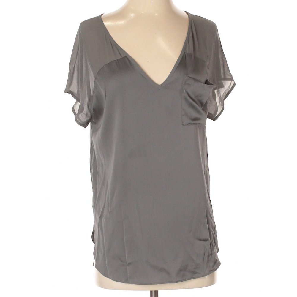 Banana Republic Monogram loose silk top